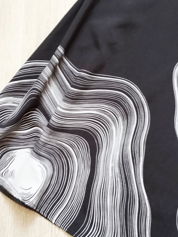 Robe longue maxi, Trapèze Imprimé, Shein Taille L - photo numéro 8