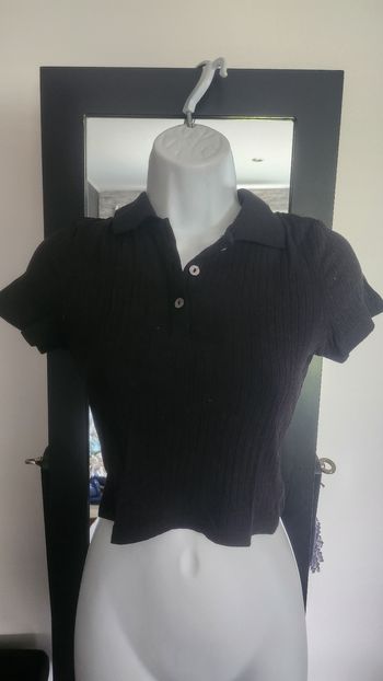 Petit haut noir taille m