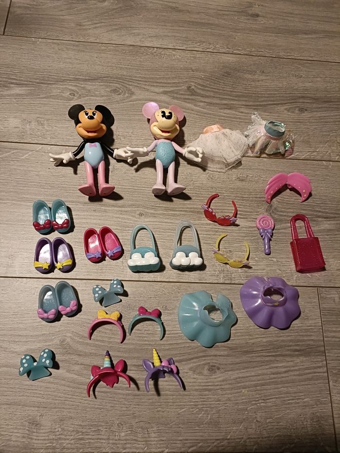 Minnie fashionistas lot de 2
