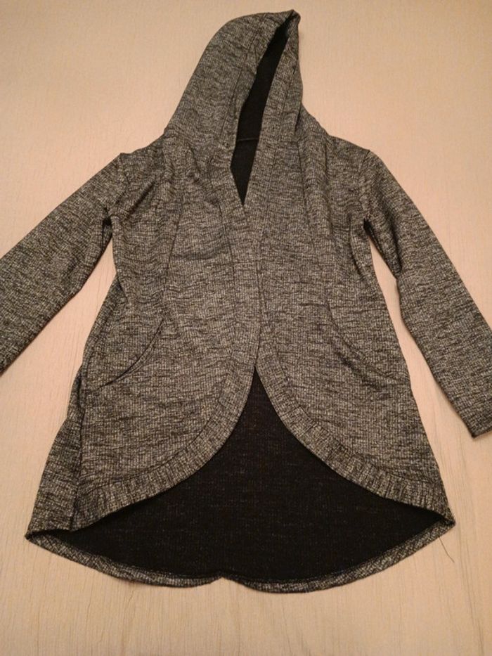 Pull long femme