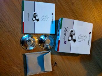 Coquilles allaitement en argent