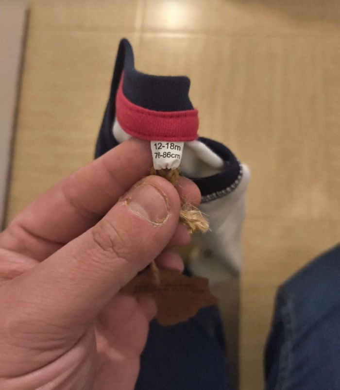 🐦 Combinaison bébé 12-18 mois en coton bio, neuve avec étiquettes. - photo numéro 3