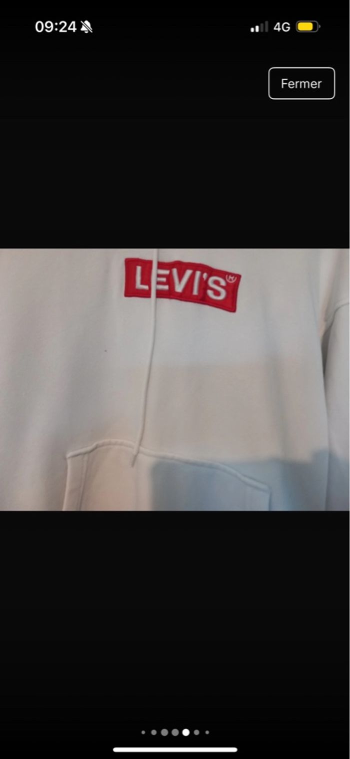 sweat à capuche Levis femme - photo numéro 2