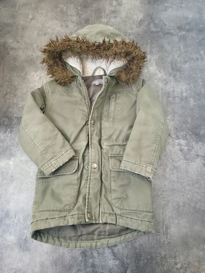 Manteau fille 4 ans Charlie et Prune bon état