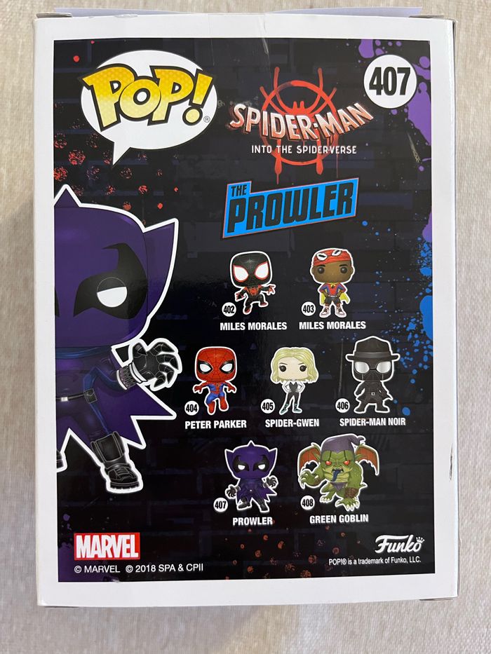 Funko pop spiderman prowler 407 - photo numéro 2