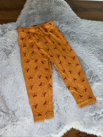 Legging / pantalon souple marron petit renard - 12 mois - In Extenso