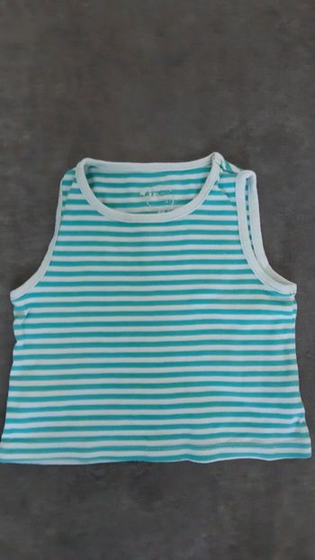 Débardeur fille 100% coton