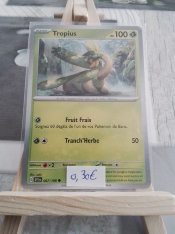 Carte Pokémon Tropius 7/198