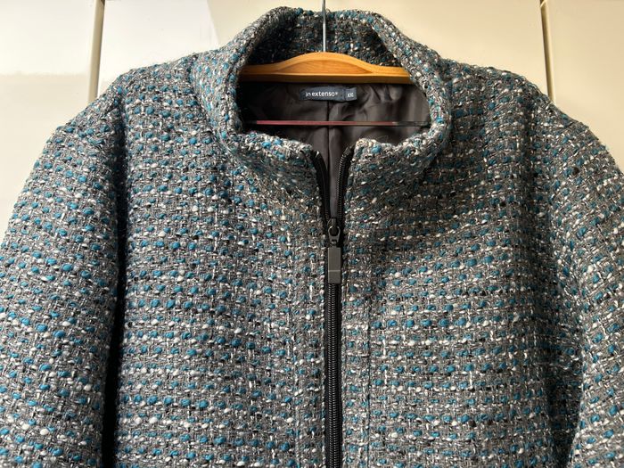 Manteau gris bleu in extenso - Taille XXL - photo numéro 2