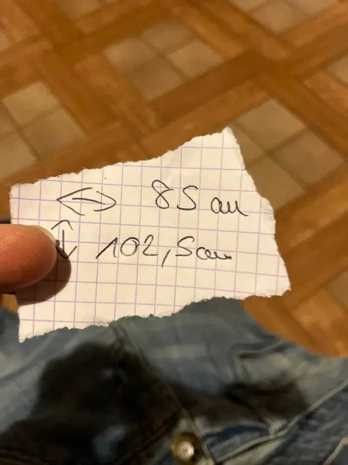 Pantalon jeans bleu @ - photo numéro 5