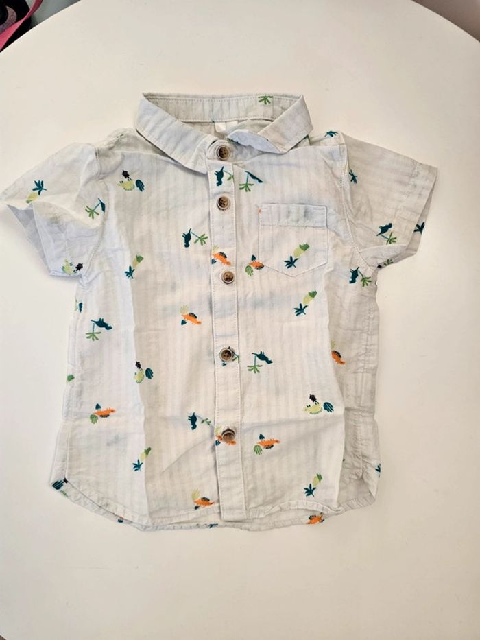 Chemise blanche - Orchestra - 6 mois/67 cm