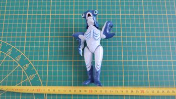 Jouet ancien vintage dans l'état Figurine Mighty Morphin Power Rangers Slippery Shark Bandai 1994 #S