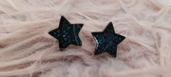 Boucles d'oreilles étoiles - photo numéro 3