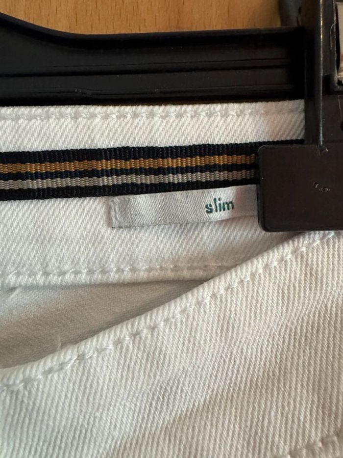 Jeans blanc Slim Jules - photo numéro 4