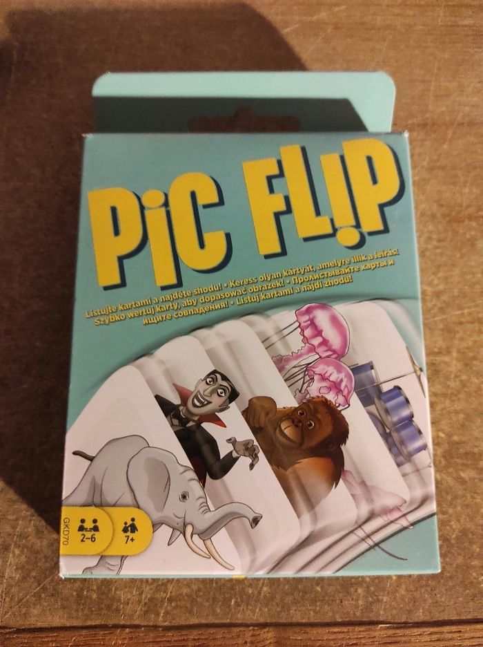 Mattel Pic Flip Jeu De Cartes Et De Société
