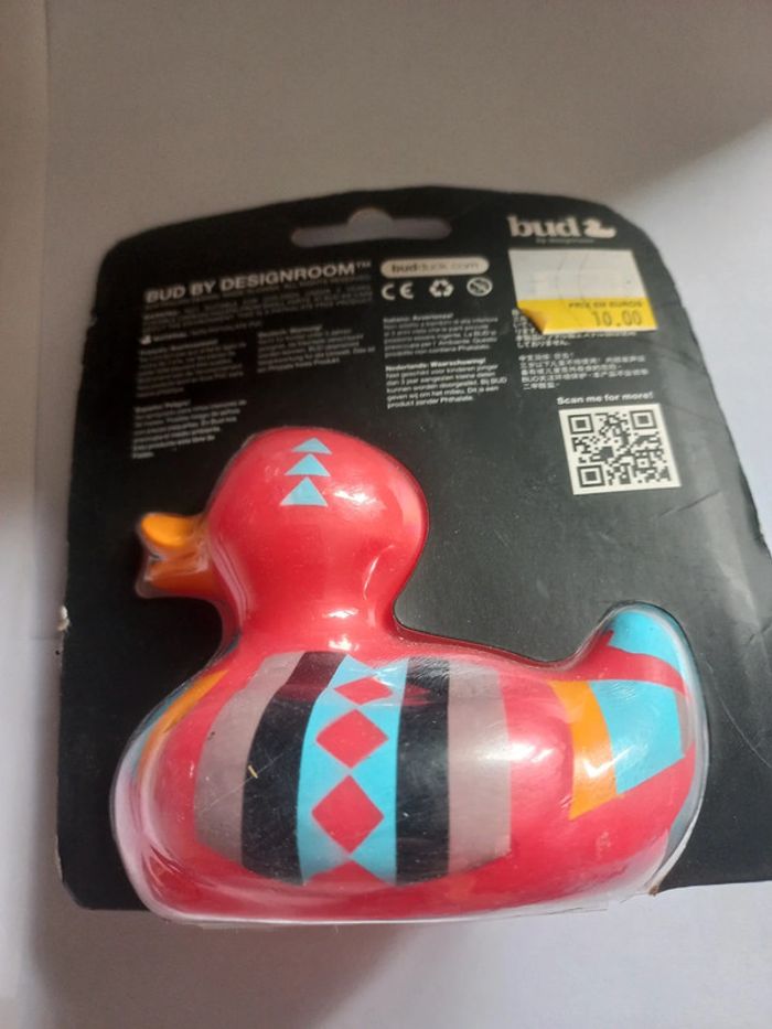 Canard de bain en caoutchouc aztec - photo numéro 2