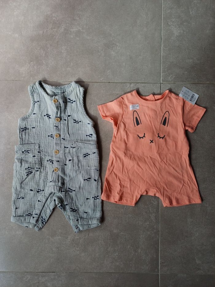 Lot 2 pyjamas 3 mois été - photo numéro 2