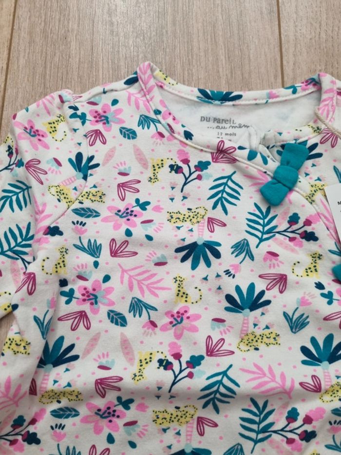 5 pyjamas 1 pièce 12 mois - photo numéro 12