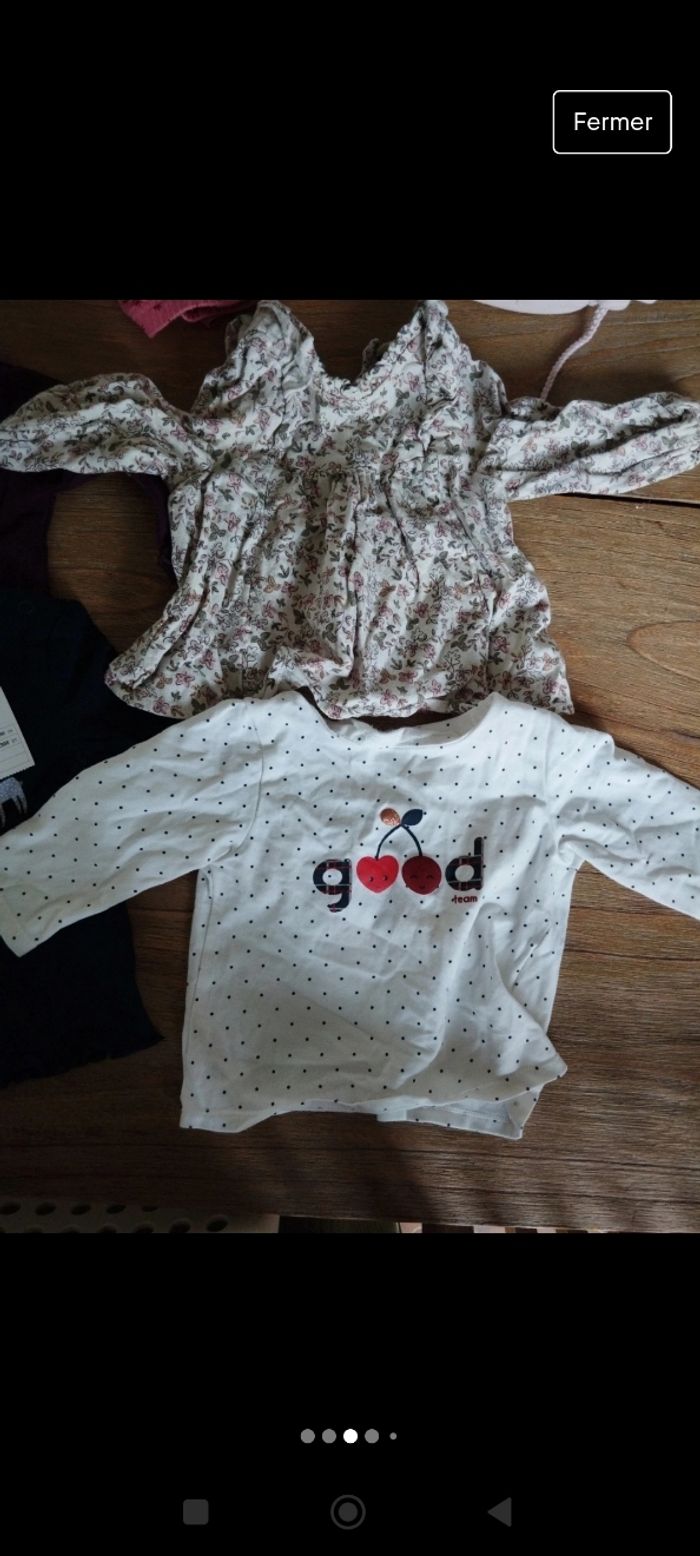 Lot 12 pièces filles 6 mois - photo numéro 7