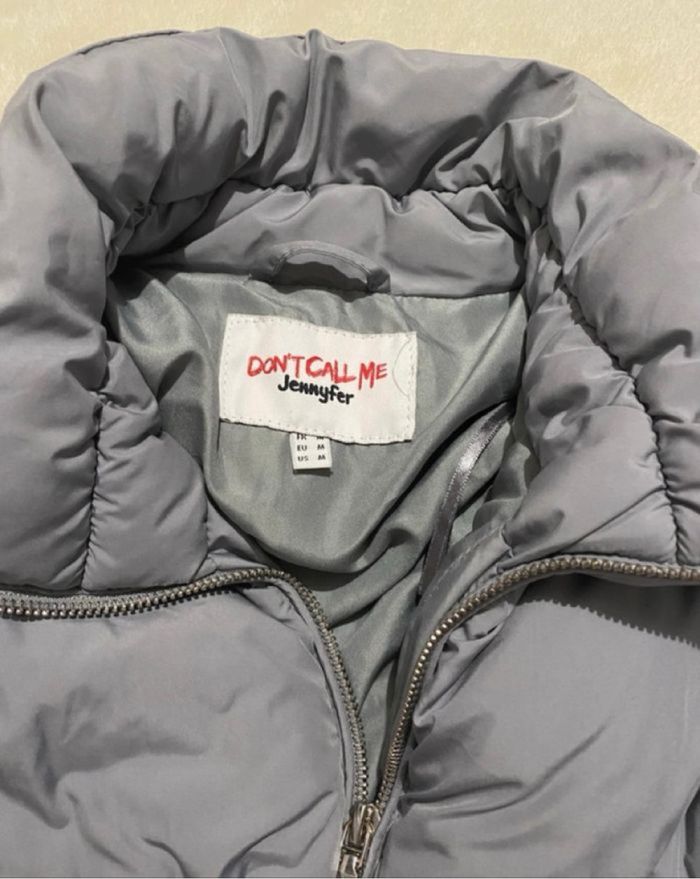 Doudoune grise avec poches - Don't Call Me Jennyfer - photo numéro 3