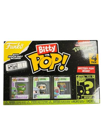 Pack 4 figurines Funko Bitty Pop Teenage Mutant Ninja Turtles neuf