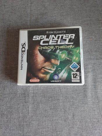 Jeu nintendo ds splinter cell