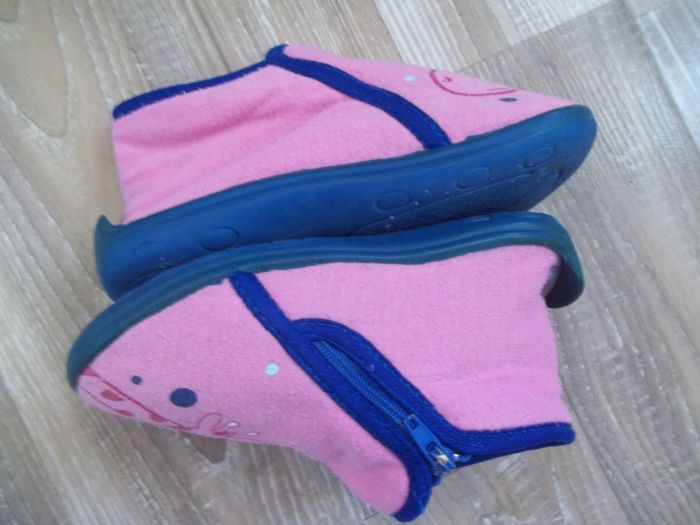 Chaussons zippés rose Girafe 26 - photo numéro 4