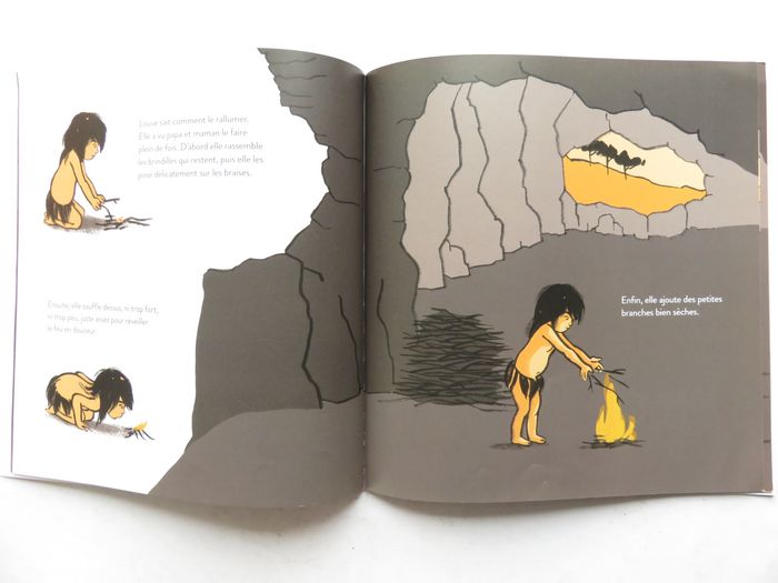 Album jeunesse 3-6 ans : Le feu (Pénélope Jossen - L'école des loisirs) - photo numéro 8