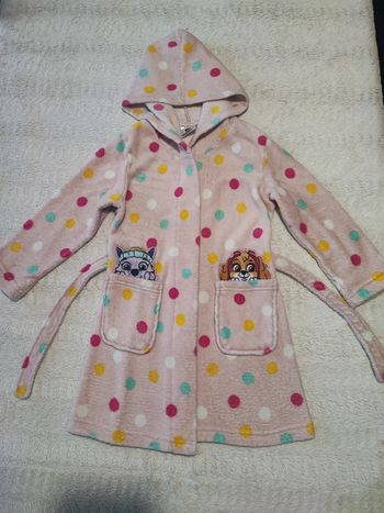 Peignoir polaire pat patrouille taille 6ans
