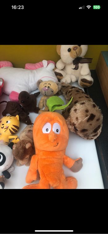 Lot de peluches