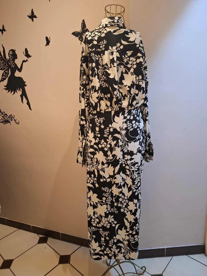 Robe portefeuille fleurie - photo numéro 4
