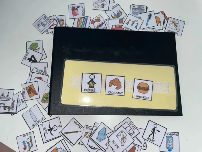 Mini Classeur de communication avec  +80 pictogrammes. - photo numéro 2