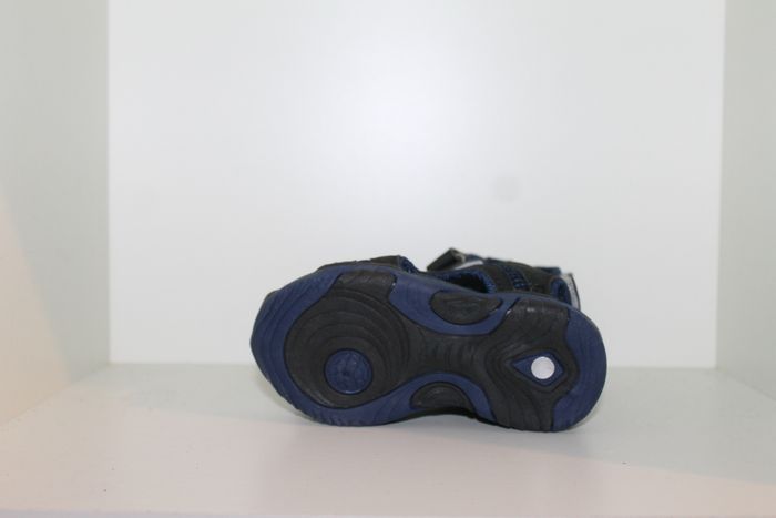 belle sandales nus pieds noire et bleue 29 - photo numéro 6