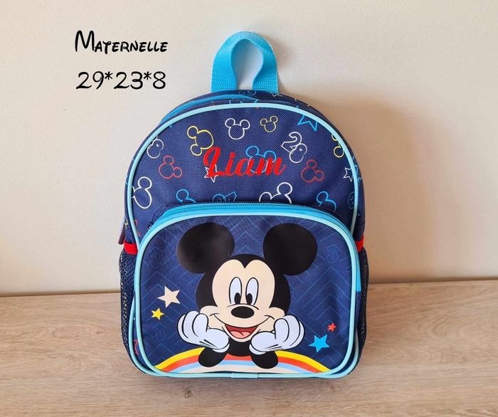 Sac maternelle mickey personnalisé