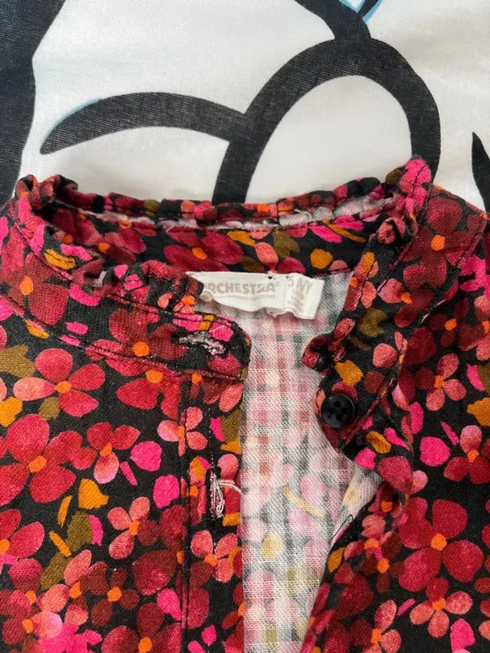 Chemise fleurie 5 ans - photo numéro 4
