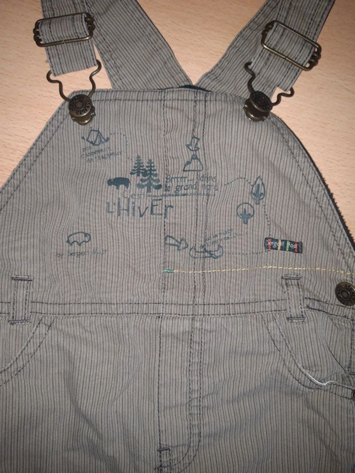 Salopette Sergent Major 9 mois - photo numéro 4