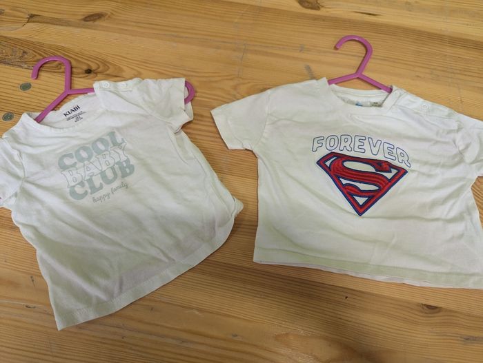 Lot 2 t-shirts 3 mois