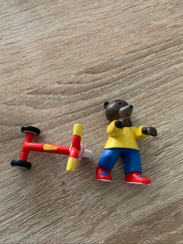 6 figurines petit ours brun les véhicules - photo numéro 8