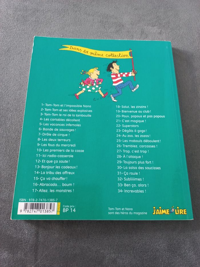 Livre bd tom-tom et nana tome 7 - photo numéro 3