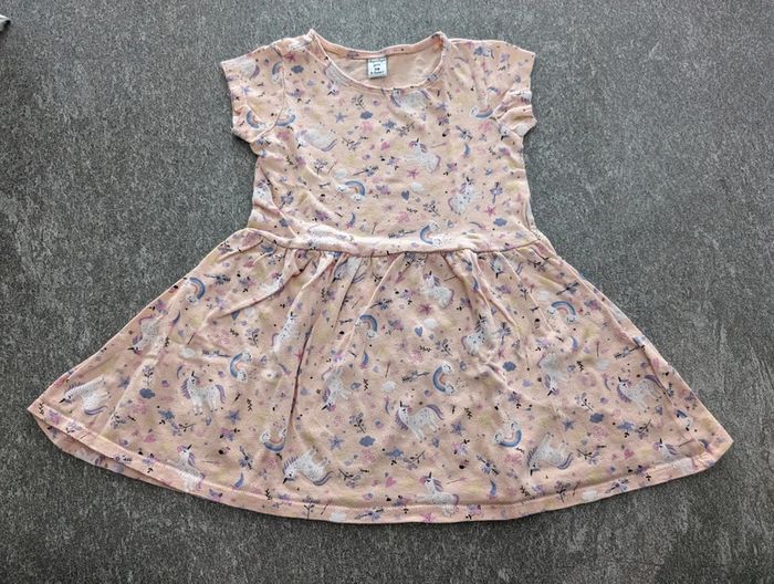 Robe à manches courtes bébé fille 2/3 ans comme neuve