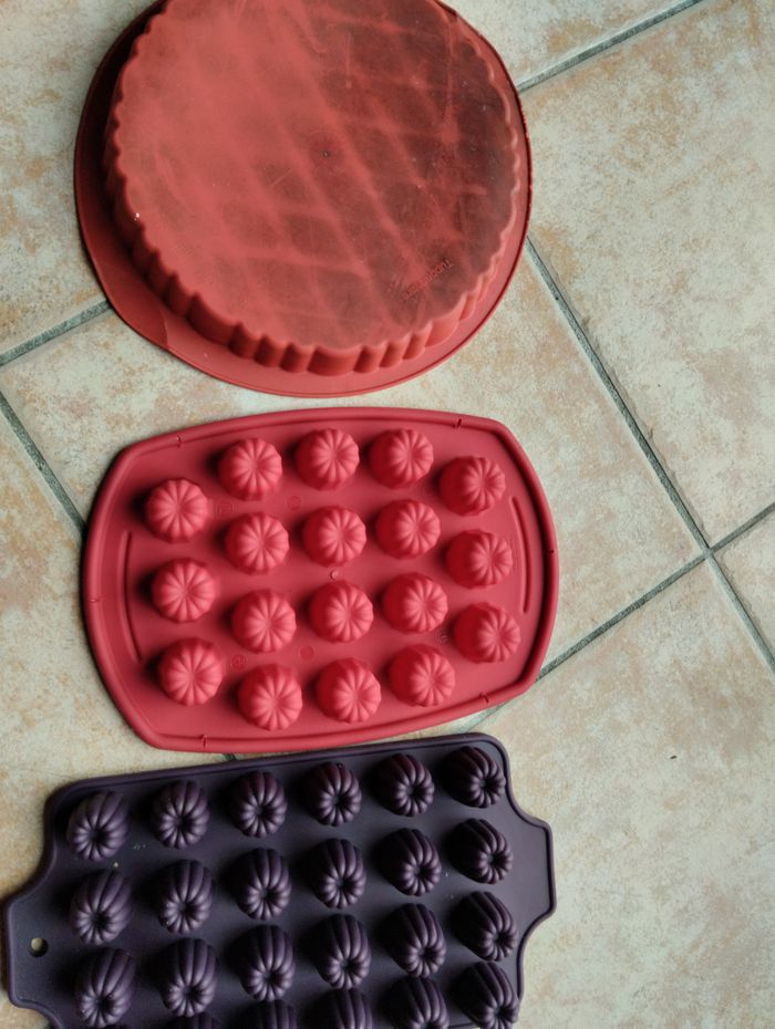 lot de 3 plats silicone pour desserts - photo numéro 5