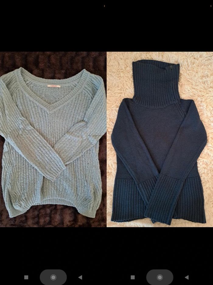 Lot de 9 pulls femme – Taille M – Marques variées – Très bon état - photo numéro 2