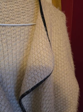 Veste/gilet douce et élégante 