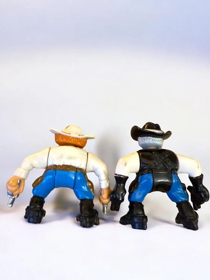 Lot De 5 Figurines Western Fisher Price avec cheval 1996-1997 #FisherPrice #Collection - photo numéro 11