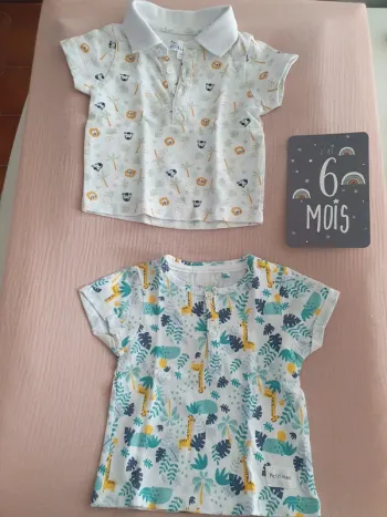 T-shirt et polo 6 mois