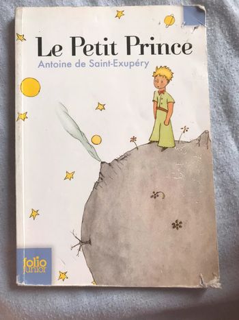 Livre le petit prince de Antoine de saint exupery