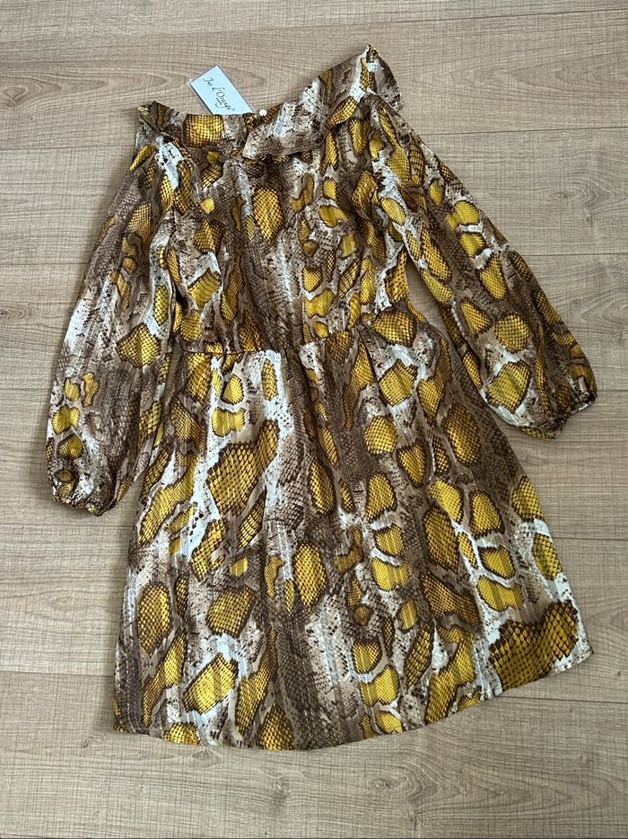 Robe imprimée neuve à manches longues Jus d’Orange taille 1 - photo numéro 8