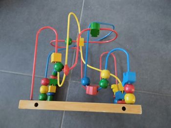 Grand circuit de motricité en bois