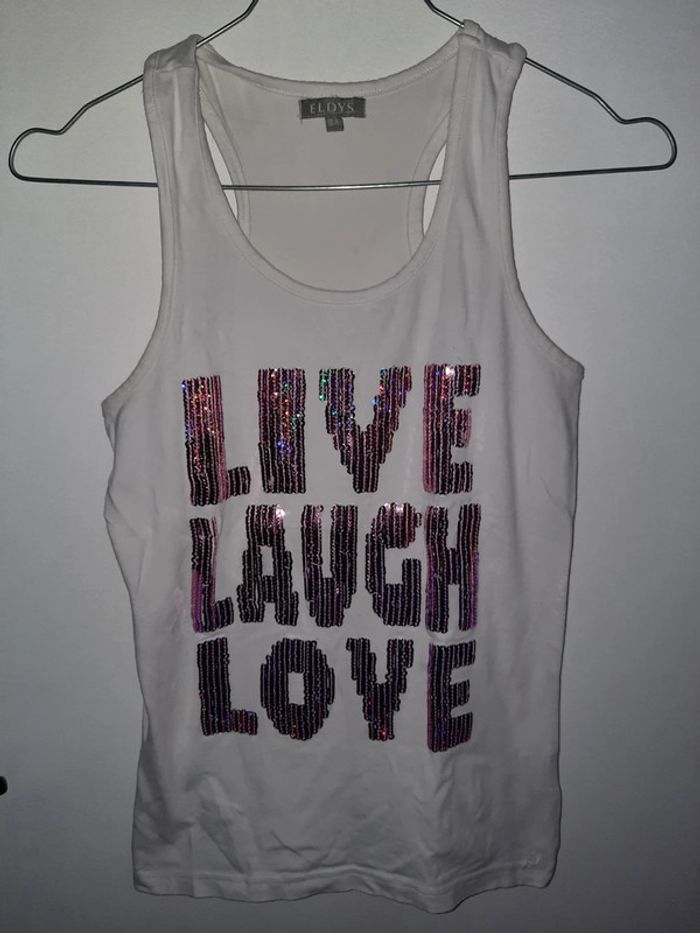 Débardeur Blanc - Taille 16 ans - photo numéro 2