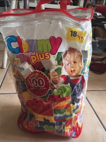 Sac 100 cubes Clemmy, Clementoni